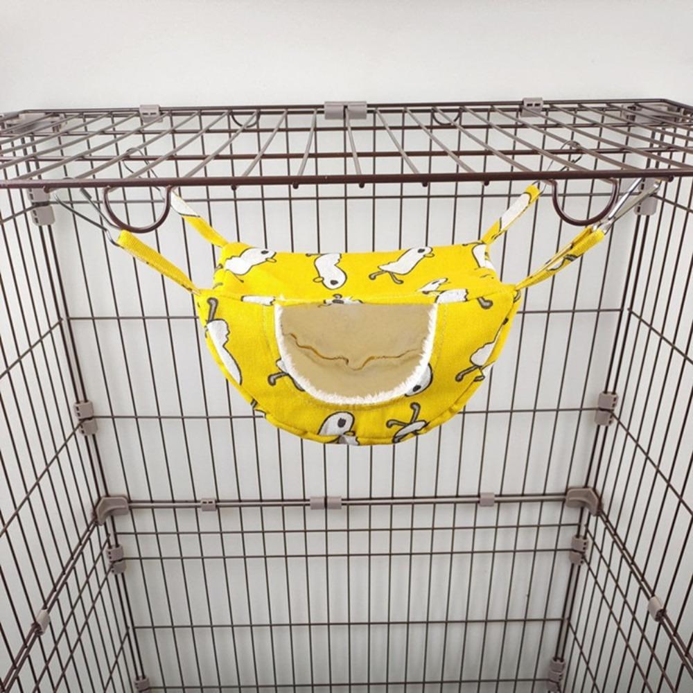 Gedrukte Frettenhängemat Kooi Hangende Hamsterbed Nieuw Fretten Warm Bed Voor Cavia Schuilplaats Muis