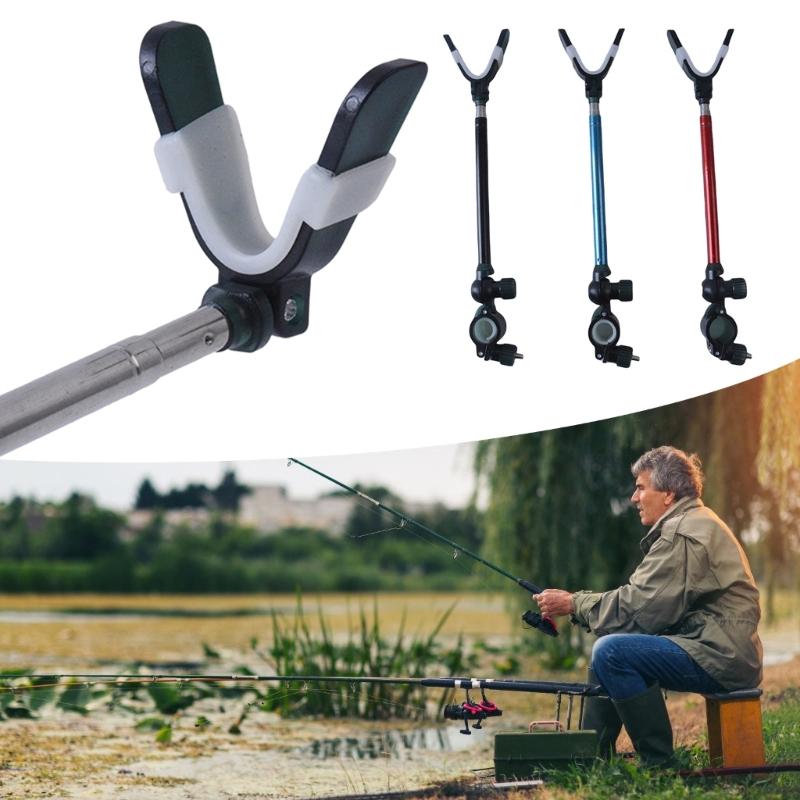 Compacts Telescopic Fishing Rod Holder Durability Fishing Rod Stand for Convenient Storage and Transport