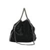 2way Falabella Tote Bag Handbag Black Women Used