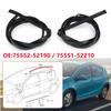 75551-52210 75552-52190 Pentru Toyota Prius C 2012- Garnituri Banda de Etanșare Finisaj Lateral Canal de Scurgere Plafon Mașină 170cm