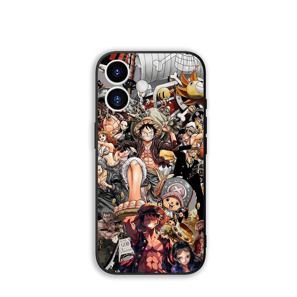 Phone Cover Roronoa Zoro Sanji Luffy One Piece for Apple iPhone 17 16 11 Pro XS Max XR 6 7 8 Plus + 16E SE 2020 Air 5 8+ Case