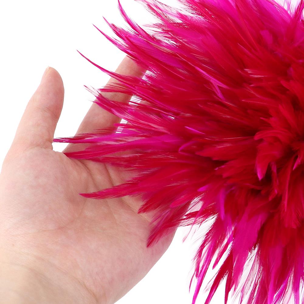 Rooster Feather lot 4-6Inch Carnival Clothing Sewing Accessories Jewelry Crafts Decoration Saddle Hackle Cock Chicken Plumas