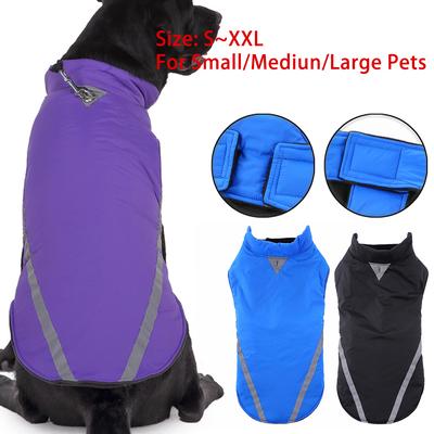 Reflective Waterproof Pet Jacket Dogs Winter Warm Coat For Small Medium Large