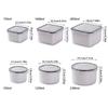 Refrigerator Storage Box for Food Preservation Vegetable and Fruit Organizer Crisper Double Layer Sealing Box with Lid