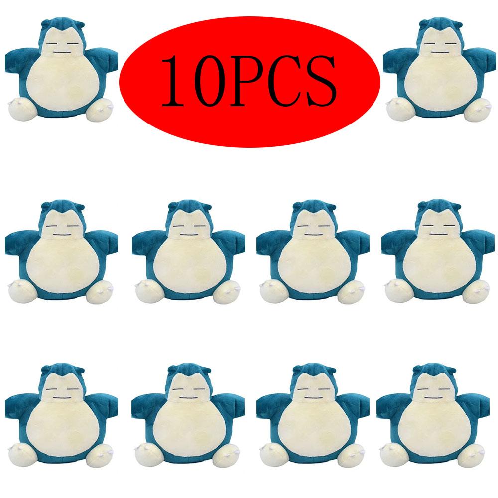 Cute Pikachu Plush Toy Pokemon Charmander Squirtle Bulbasaur Stuffed Doll Eevee Scorbunny Gengar Snorlax Christmas Gifts