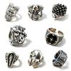 Men's Retro Demon Eye Punk Ring – Stylish, Single Finger, Personality Jewelry for Boys