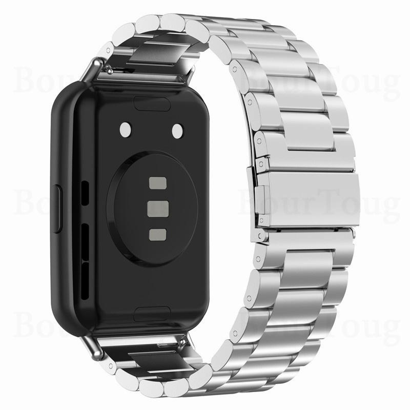 Metal Stainless Steel Band Strap for Huawei Watch Fit 2 New Watchband FIT 2 Wrist Elegant Bracele With Connector