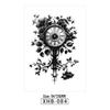 Skull Geisha Sweatproof Tattoo Sticker - Women's Small Full Arm Design