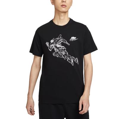 Fashionable Comfortable Short Sleeve T-Shirt Men Tops HQ9167-010