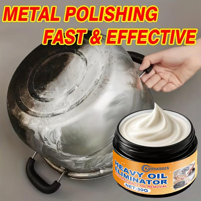 

Metal Polishing Paste - Quickly Polishes And Restores The Shine of Metals, Suitable for Cleaning And Maintaining Kitchenware, Fa 1