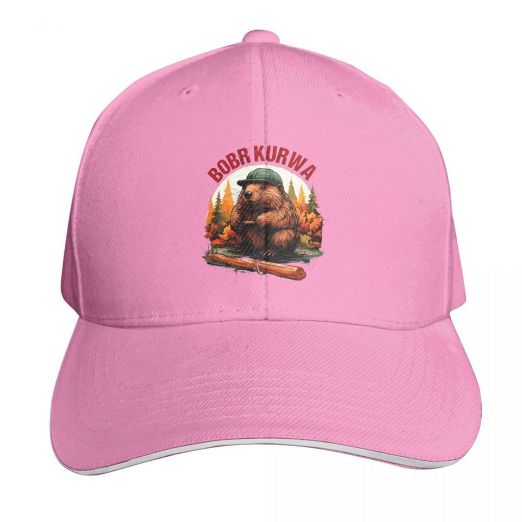 Bobr Kurwa Bober Beaver Cap Fashion Casual Baseball Caps Adjustable Hat Hip Hop Summer Unisex Baseball Hats Polychromatic