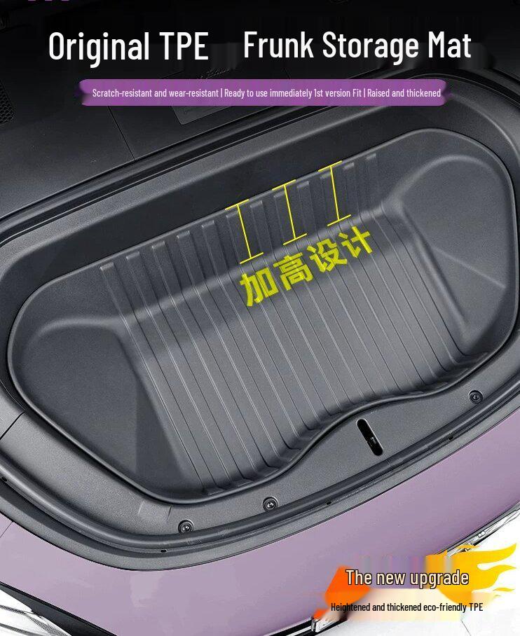 All-Inclusive Waterproof TPE Protective Mat for Xiaomi SU7 Front Trunk