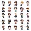 50 New Style Cute Hand-painted Boy Graffiti Stickers Decorative Skateboard Guitar Refrigerator Stickers Without Repeated Decoration