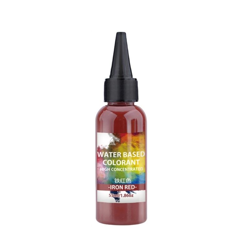 55ml Water Soluble Resin Dye for Craft Safe Colorant for Plaster Cement Vibranting Long Time Use Pigment