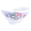 Sanrio 50th Anniversary 20th Anniversary Rice Microwave and Dishwasher Character Miscellaneous Made In 320164 "My Melody" "Kuromi" Bowl, Approx. 12cm,