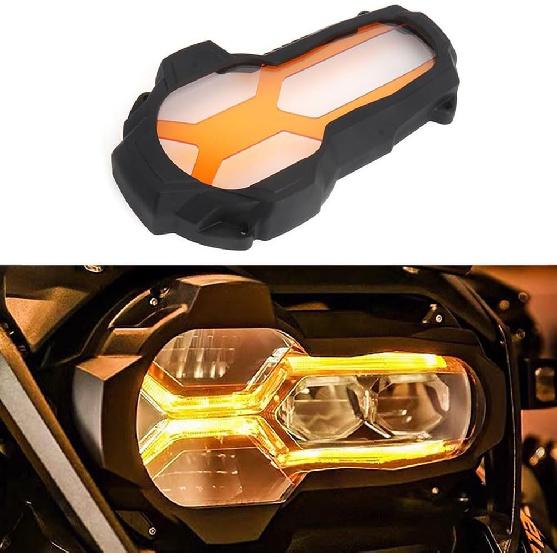 Fits for BMW R1250GS Adventure/ R1250GS (2018-2024) Motorcycle Accessories Headlight Guard Protector Headlight Protective Cover for R1200GS LC