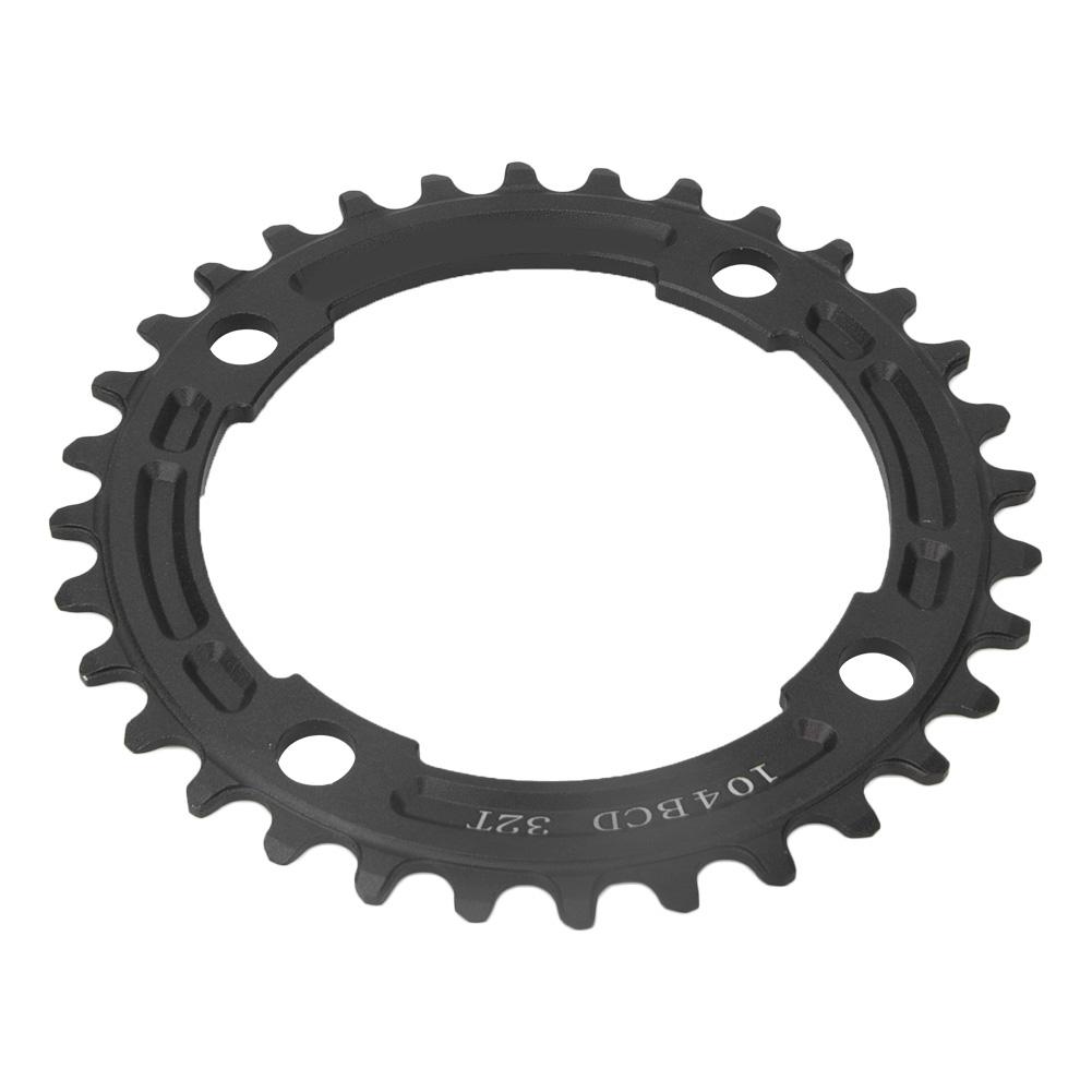 

Aluminum Alloy Bike Single Disc Positive & Negative Teeth Chainring 104BCD for Mountain Bicycle(32 teeth )