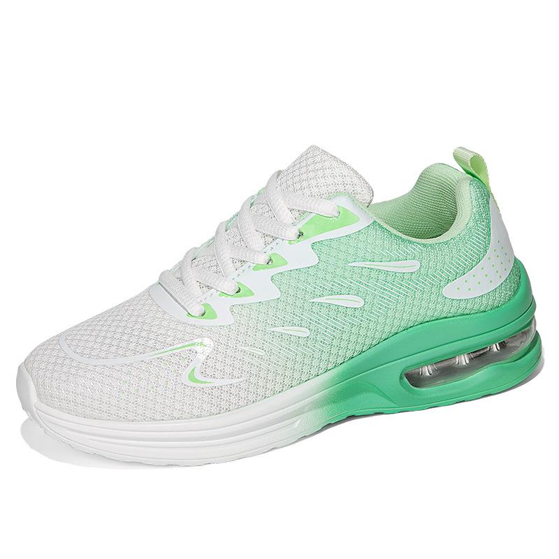 Women's Low-Top Air Cushion Running Shoes - Breathable Mesh for Spring and Summer, Casual and Comfortable for Outdoor Sports and Jogging.