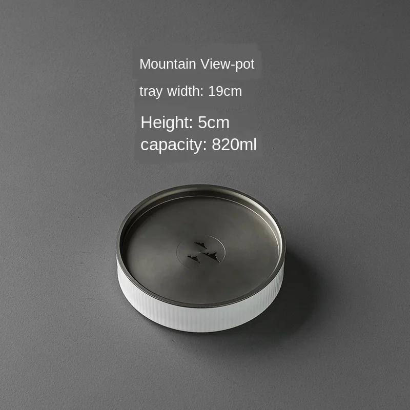 

\Whiteware Tea Set Pot Tray Sweet Ceramic Whiteware Jianshui Small Tea Tray Tea Table Kung Fu Tea Set Accessories Tea Pot Base