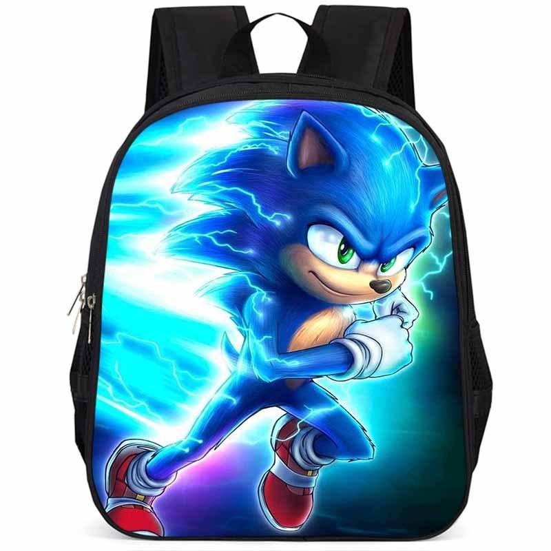 Sonic 15-inch Large Capacity Lightweight Oxford Cloth Backpack For Kids