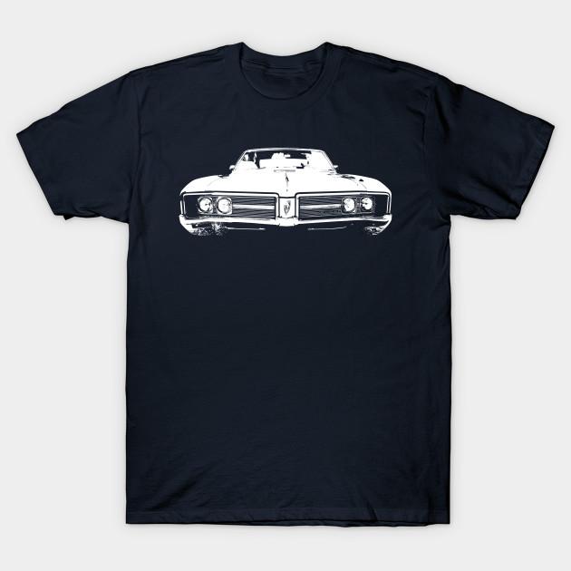 

Men Black Print T-shirt Buick Lesabre 1960S American Classic Car Monoblock White No-Cut Transfer Paper Print Cotton Tshirt S Темно-синій