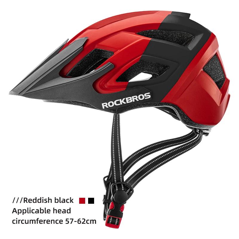 Rockbros Bike Helmet Breathable Integrally-Molded Cycling Helmet Shockproof Mtb Road Men Women Light Bicycle Aero Helmet