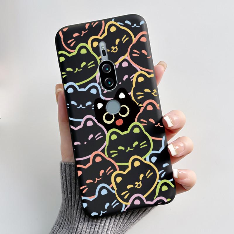 Fodral För Sony Xperia XZ2 Premium Silikon Mjuk Lyxig Söt Kärlek Kanin Baksida För Xperia XZ2premium H8166 H8116 SO-04K Fodral