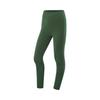 Li Ning Fitness Series Solid Color Mid Waist Versatile Breathable Sports Long Pants Women Bottoms Mountain-View-Green AULV040-2