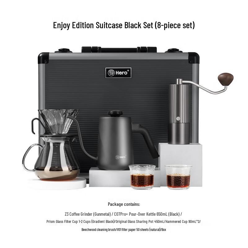 

Hero Portable Pour-Over Coffee Maker Travel Set