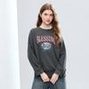 Betu Women's Letter Print Loose Fit Sweatshirt