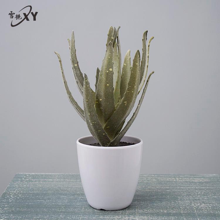 Oulifei Premium Artificial Tropical Succulent Cactus Bonsai for Home Decor