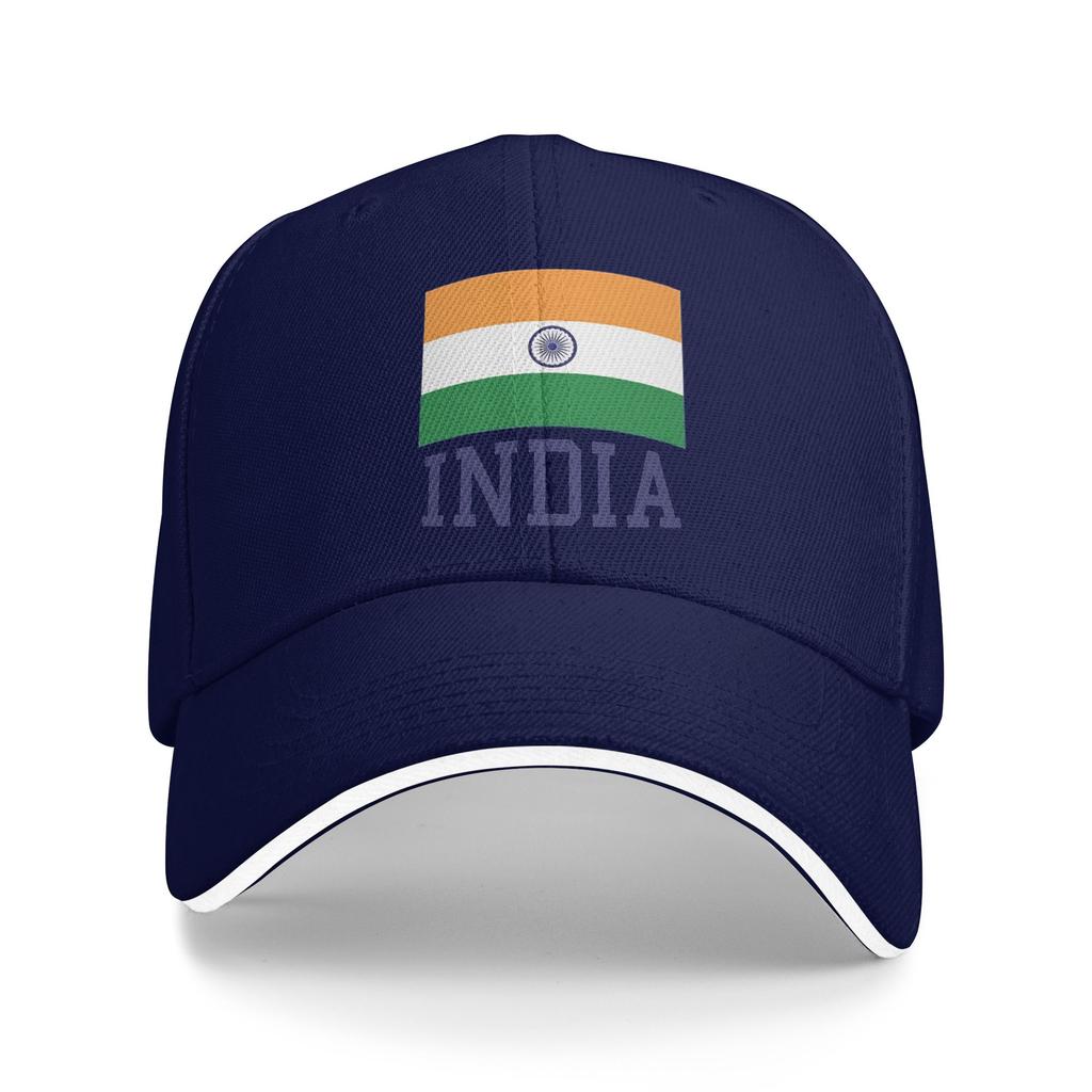 Bandiera Indiana Tricolore con Chakra di Ashoka Cappellino da Baseball Indiano Desi Cappellino Trucker alla Moda Cappellino Snapback per Coppia Primavera Donna Rock