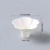 10Pcs Petal Shaped Disposable Paper Bowl Picnic Birthday Party Handheld Home Ice Cream Dessert Packing Cup Fruit Oat Yogurt Bowl