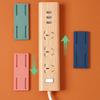 Wall Mount Adhesive Cable Organizers No Drill Cord Holder No Drill Cord Holder Tool for Power Strips Wall Installation