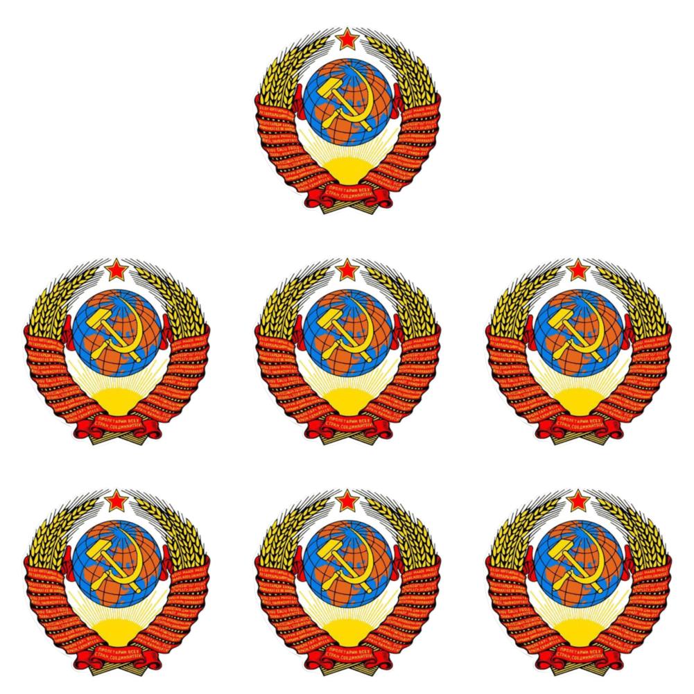 

Государственный герб СССР, автомобильная наклейка, водонепроницаемая светоотражающая наклейка для автостайлинга