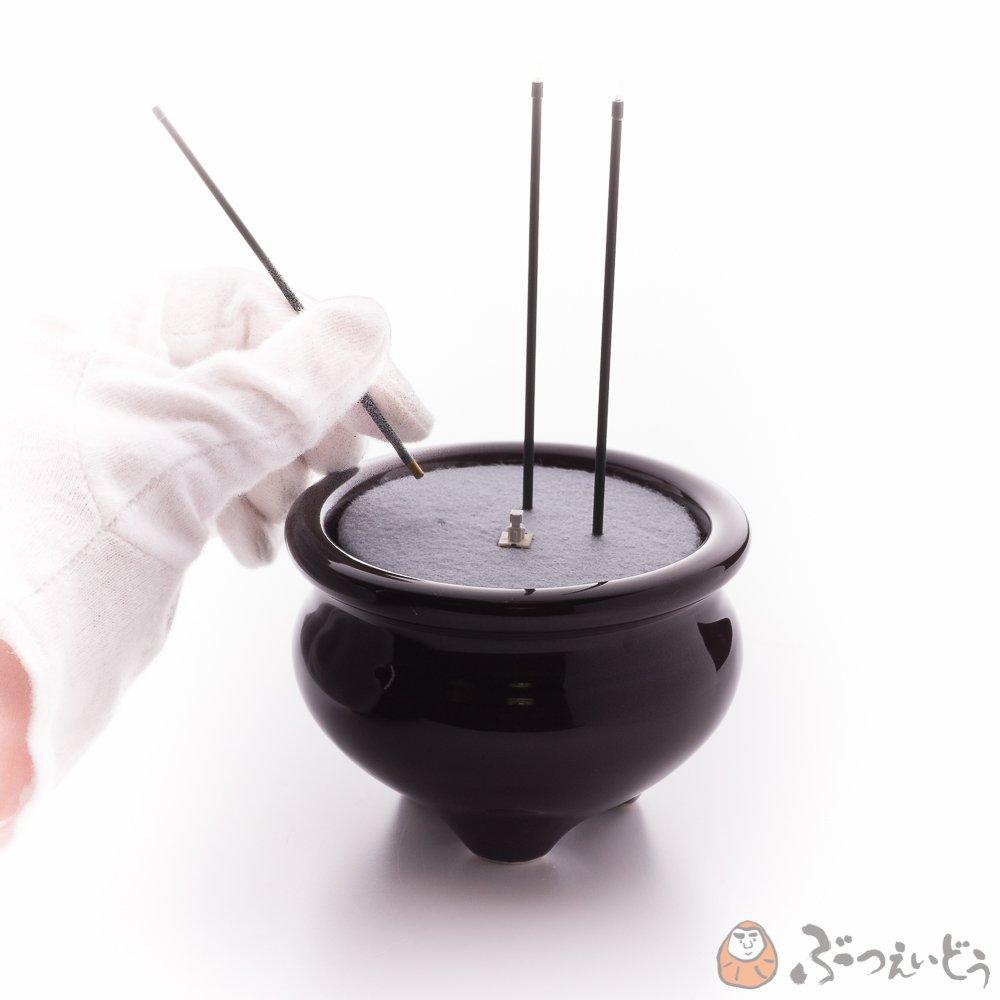 Buddhist Altar Fittings Sun Yasuragi Safe and Convenient Electronic Incense Sticks Safe Buddhist Fittings Electronic Buddhist Fittings (cela