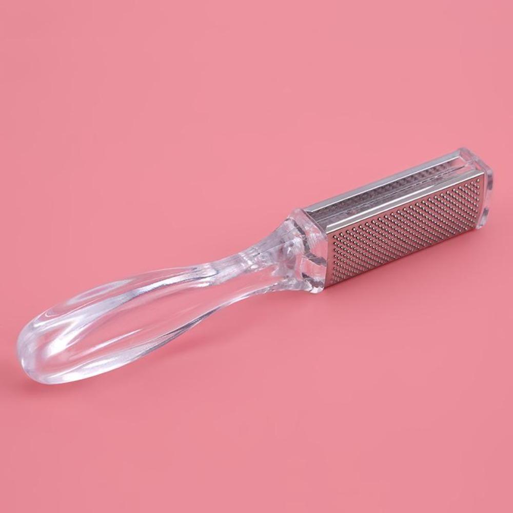 Silver Foot Rasp Stainless Steel Pedicure Tool New Foot Scrubber  for Feet