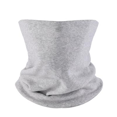 Unisex Autumn and Winter Warm Solid Thin Neck Gaiter Men and Women's Fashion Outdoor Cycling Cotton Neck Warmer