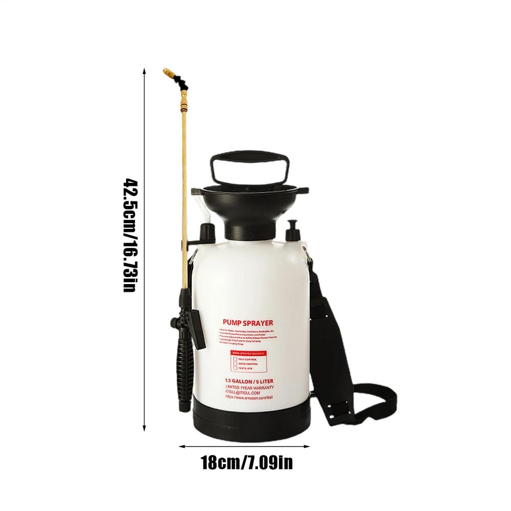 High-Pressure Garden Watering Can Watering Spray Disinfections Pneumatic Air Compression Pump Manual Pressure Sprayer