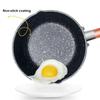 Nonstick Sauce Span Medical Stone Omelette Pan Long Handle Induction Frying Pan Universal Instant Noodle Pot Kitchen Accessories