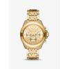 Oversized Wren Gold-Tone Watch MK6952