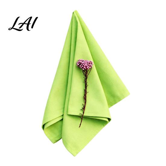Eco-friendly Reusable Napkins Rustic Cloth Napkin 16 Inch Solid Color Linen Machine Stylish Farmhouse Washable Style Napkin for Wedding Bridal Shower K