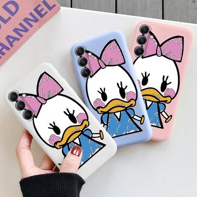 Cute Patterned Soft Silicone Case For Samsung A55 M35 S24 Xiaomi Redmi Note 13 Pro 13C iPhone Huawei Honor Realme Camera Protective Shockproof Cover