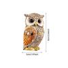 Owl Statue Shelf Decor Office Ornament Bedroom Modern Table Desk Cute Living Room Gift for Birds Lovers Sculpture Decoration