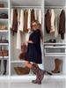 2025 European & American Women's Autumn Casual Solid Color Short Skirt