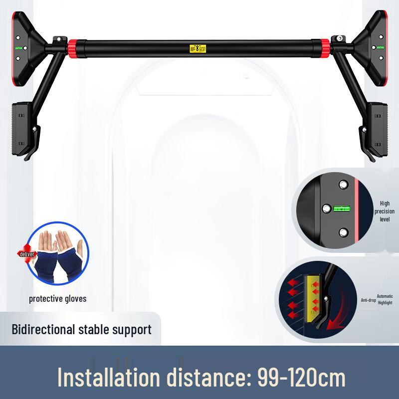 Longchan Kids' Height-Boosting Door Pull-Up Bar