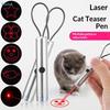 Pet Interactive Toy Multi Pattern Laser Cat Toy Infrared Light Pointer Constant On Switch Teaser Wand Exercise Chase Game