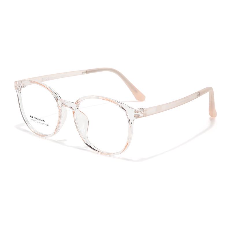 New Youth TR90 Round Myopia Glasses Frame - High-End Feel, Multiple Colors Available