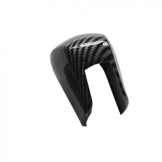 Carbon Fiber Inner Gear Shift Knob Decor Cover Trim For Honda HR-V HRV 2022 2023