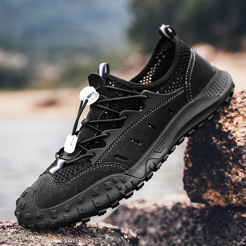Summer Hiking Shoes Men's Outdoor Trekking Sneakers Breathable Casual Shoes Camping Footwear Man Quick-dry Aqua Fishing Shoes